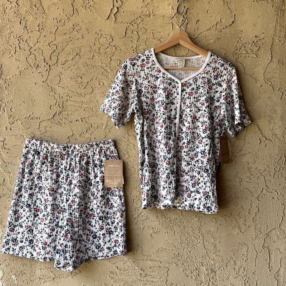 Vintage Two Piece Loungewear Set
